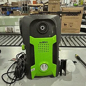 GREENWORKS 1700 PSI/ 1.2 GPM ELETRUC PRESURE WASHER GPW 1702 - - Scratch & Dent