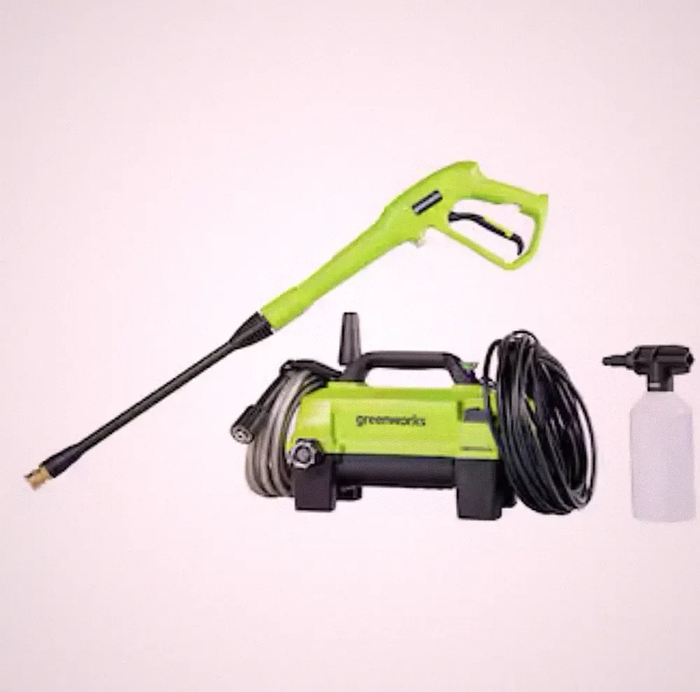 Greenworks 1800-PSI Compact Electric Pressure Washer w/ 2 Spray Tips