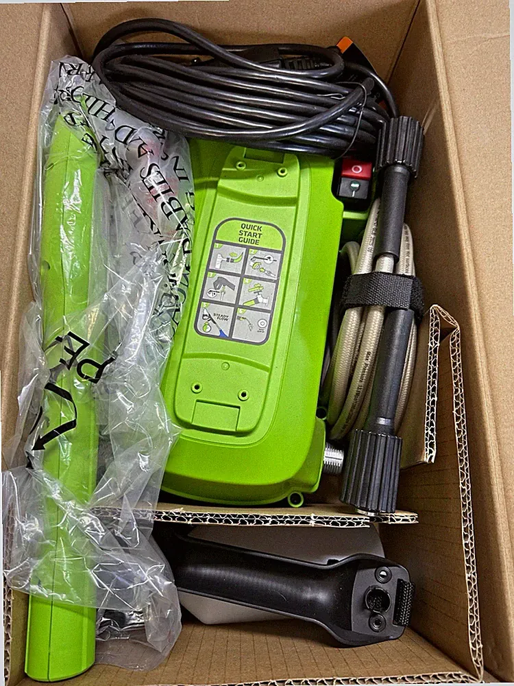 Greenworks 1800 PSI Corded Electric Cold Water Pressure Washer w/ Foam Cannon