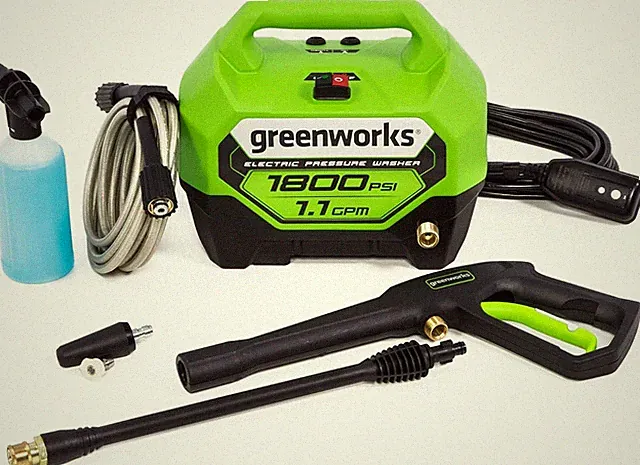 Greenworks 1800 PSI Electric Pressure Washer PWMA Certified