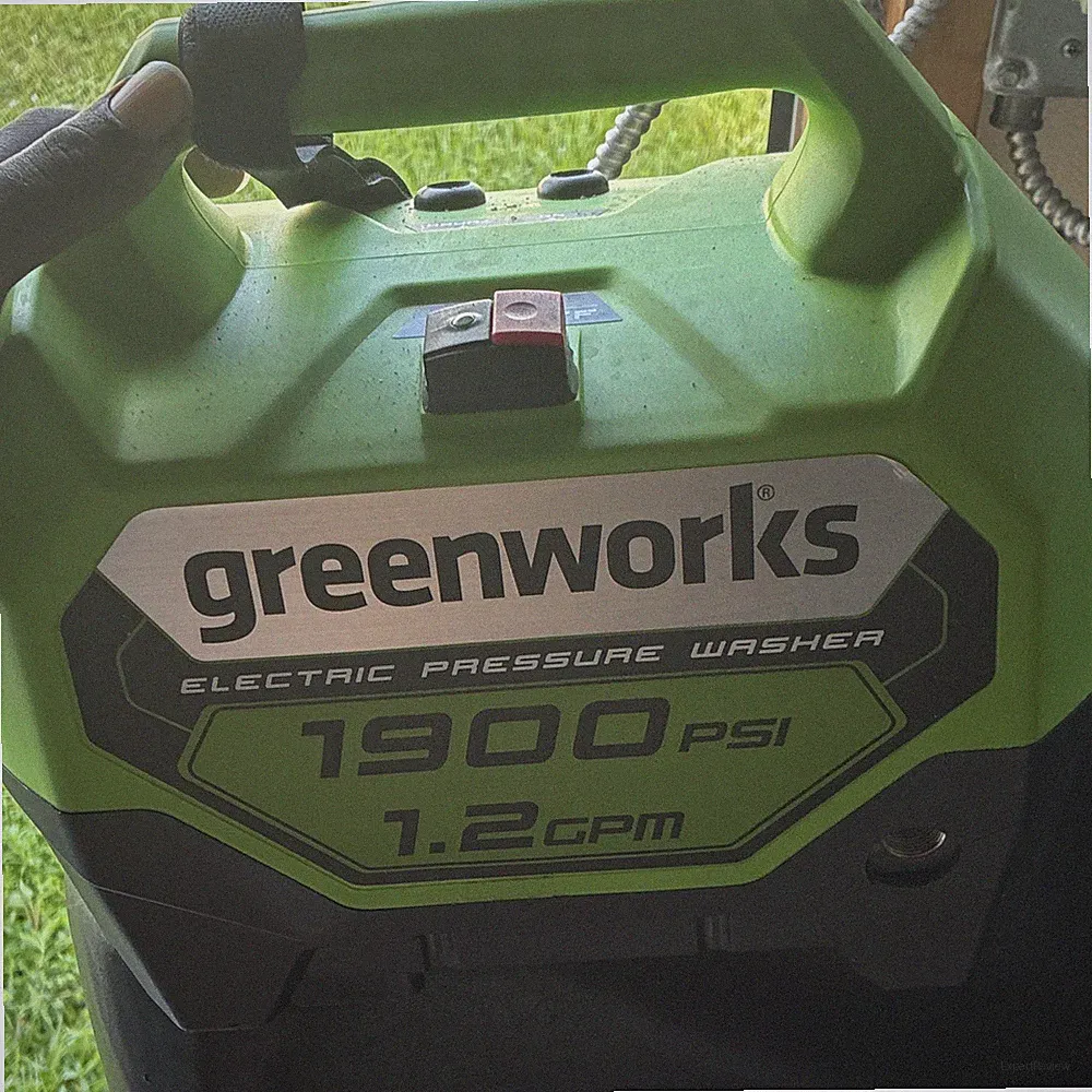 Greenworks 1900 PSI 1.2 GPM Corded Electric Pressure Washer GPW1901SC