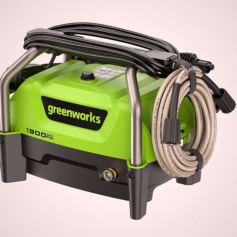Greenworks 1900 PSI (1.2 GPM Max) Electric Pressure Washer (25°, 40°