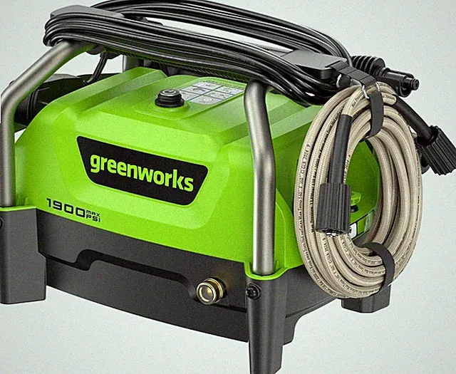 Greenworks 1900 PSI Electric Pressure Washer 13Amp 1.2 GPM