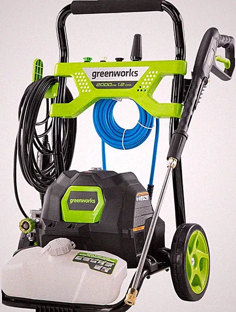Greenworks 2000 PSI 1.2 GPM Pressure Washer (Open Frame GPW2003) GPW2003