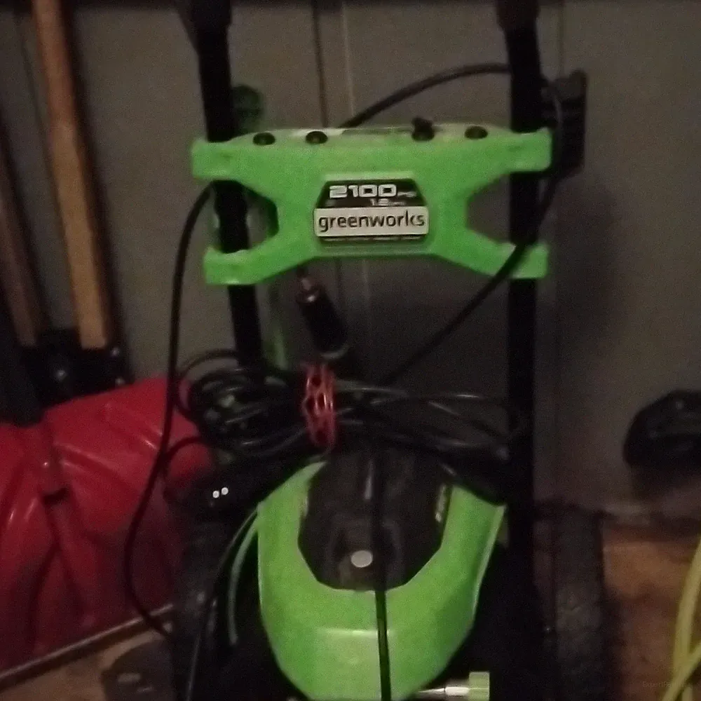 Greenworks 2100 PSI Corded Electric Cold Water Pressure Washer Wheeled w/ Gun