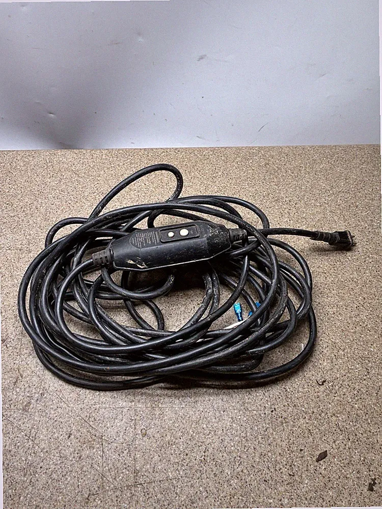 GREENWORKS 2300 ELECTRIC PRESSURE WASHER POWER CORD 110 Breaker Plug Replacement
