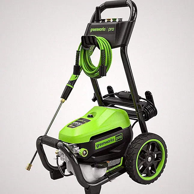 Greenworks 2500-PSI 2-GPM Cold Water Electric Pressure Washer with 5 Spray Tips