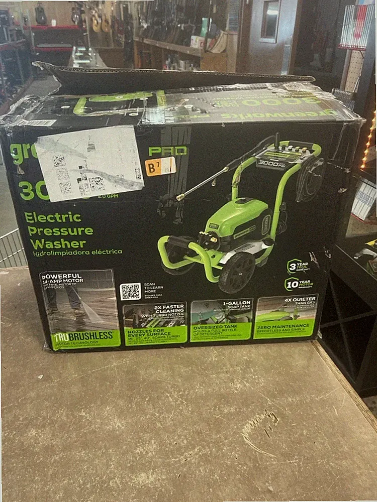 GREENWORKS 3000 MAX PSI - PRESSURE WASHER (SP8025369)