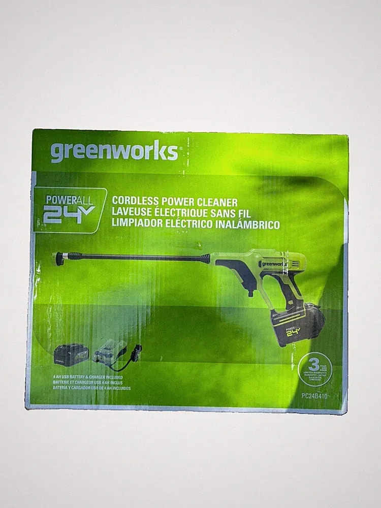 pressure washer greenworks battery