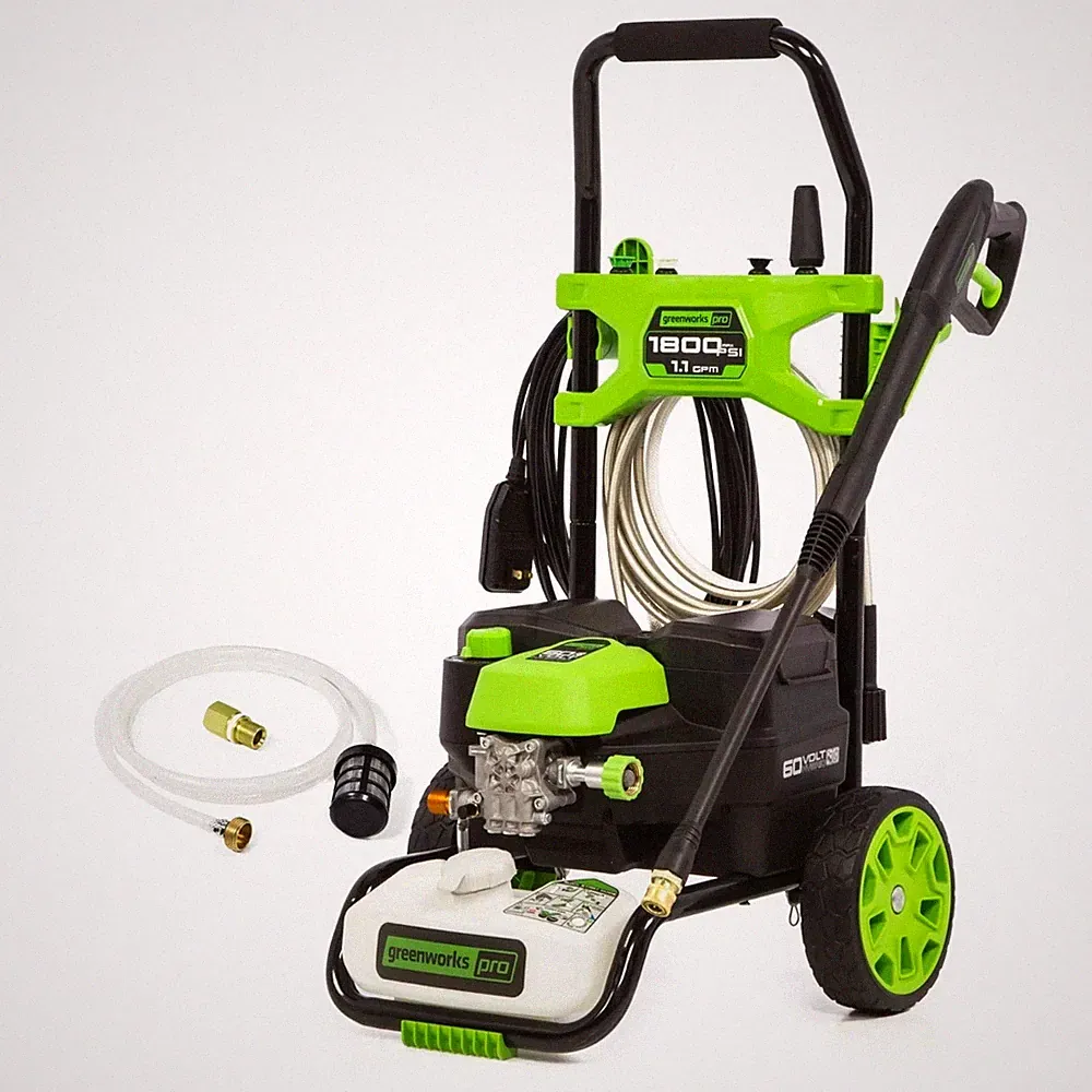 greenworks pressure washer 1800 psi