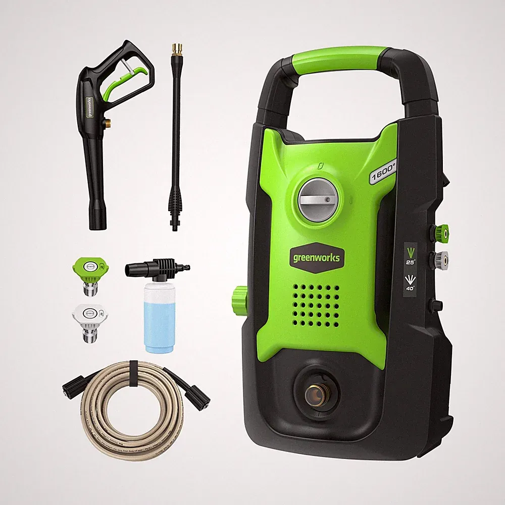 Greenworks Compact Electric Pressure Washer, 1.2 GPM (CSA Certified... Fast Ship