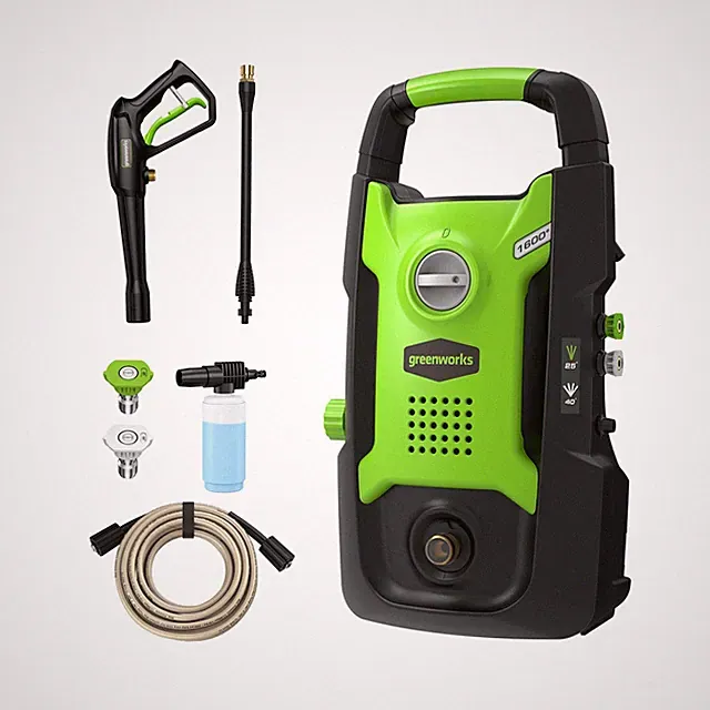 Greenworks Compact Electric Pressure Washer, 1.2 GPM (CSA Certified, Lightwei...