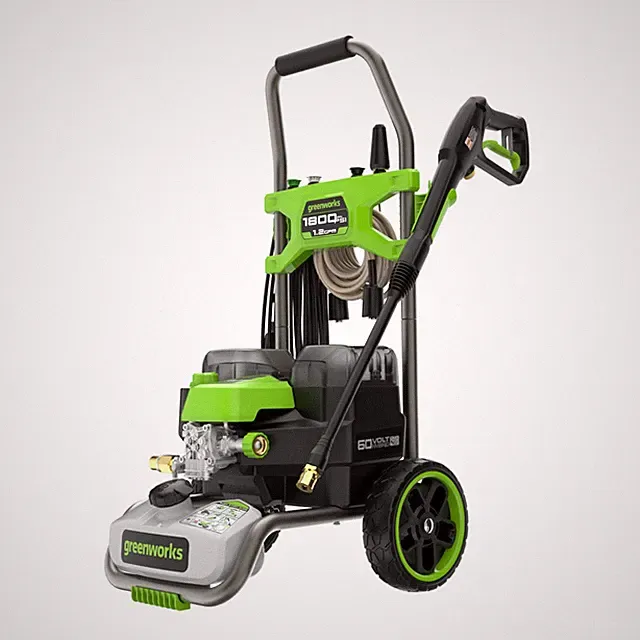Greenworks Hybrid 60V 1800 PSI 1.2 GPM Electric Cold Water Pressure Washer