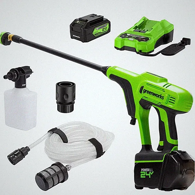 Greenworks POWERALL 600 PSI Cordless Battery Power Cleaner Kit with