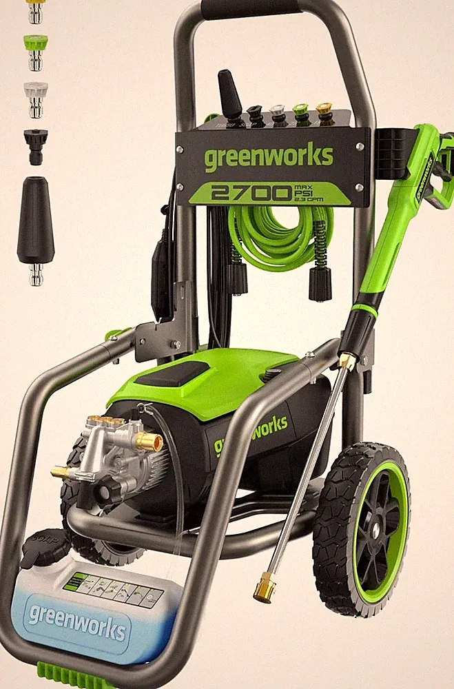Greenworks Pro Brushless 2700 PSI 2.3 GPM Max/1.2 GPM Electric Pressure Washer
