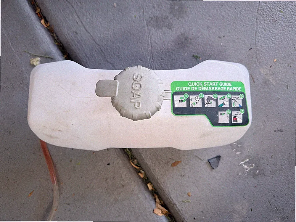Greenworks Pro GPW2000 PSI Pressure Washer OEM Soap Tank.
