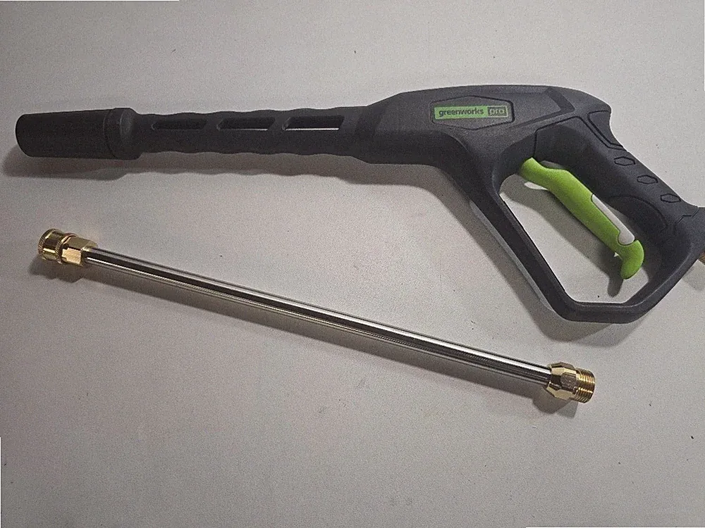 GreenWorks Pro Metal Pressure Washer Spray Gun and Wand Kit 1/4 M22