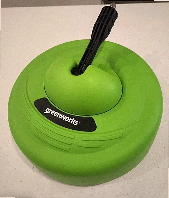 Greenworks Surface Cleaner Dual High Pressure Washer Attachment Universal USED