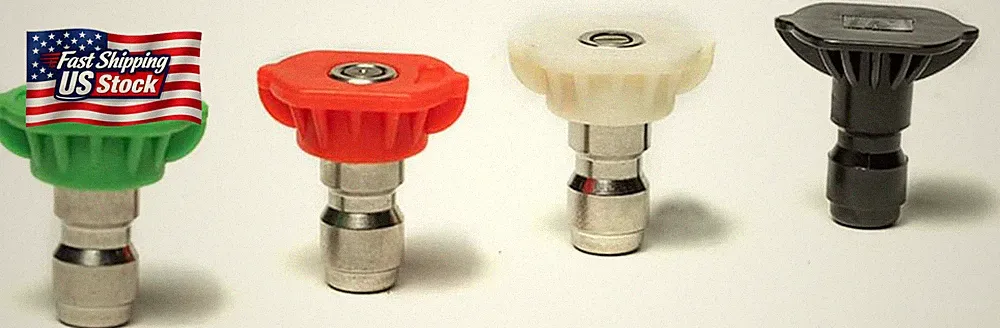 Greenworks Universal Pressure Washer Nozzle Tips (4 Pack) 5201502