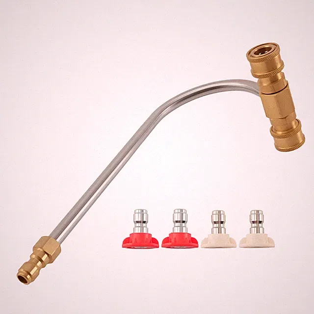 Gutter Cleaner Attachment for Pressure Washer 4000PSI 1/4'' Quick Connect