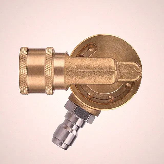 Gutter Cleaner Attachment, Pivoting Coupler for Pressure Washer Nozzle, 240 D...