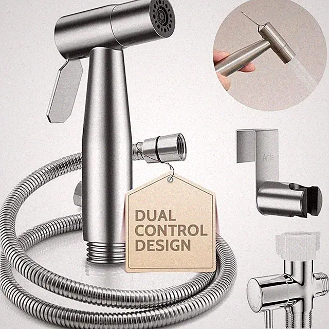 Handheld Bidet Sprayer Adjustable Pressure Easy Install Cloth Diaper Washer New