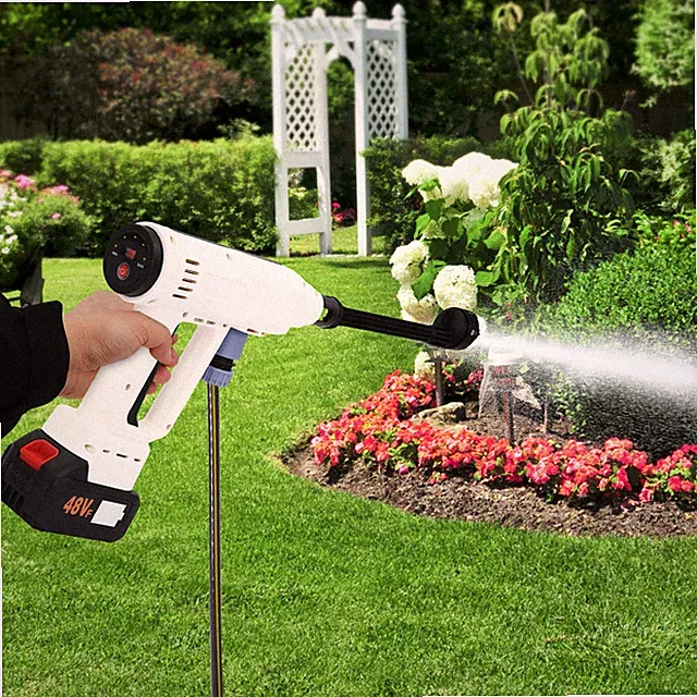 Handheld Cordless Pressure Washer Washing Machine Battery Powered 3-8L/Min 300W