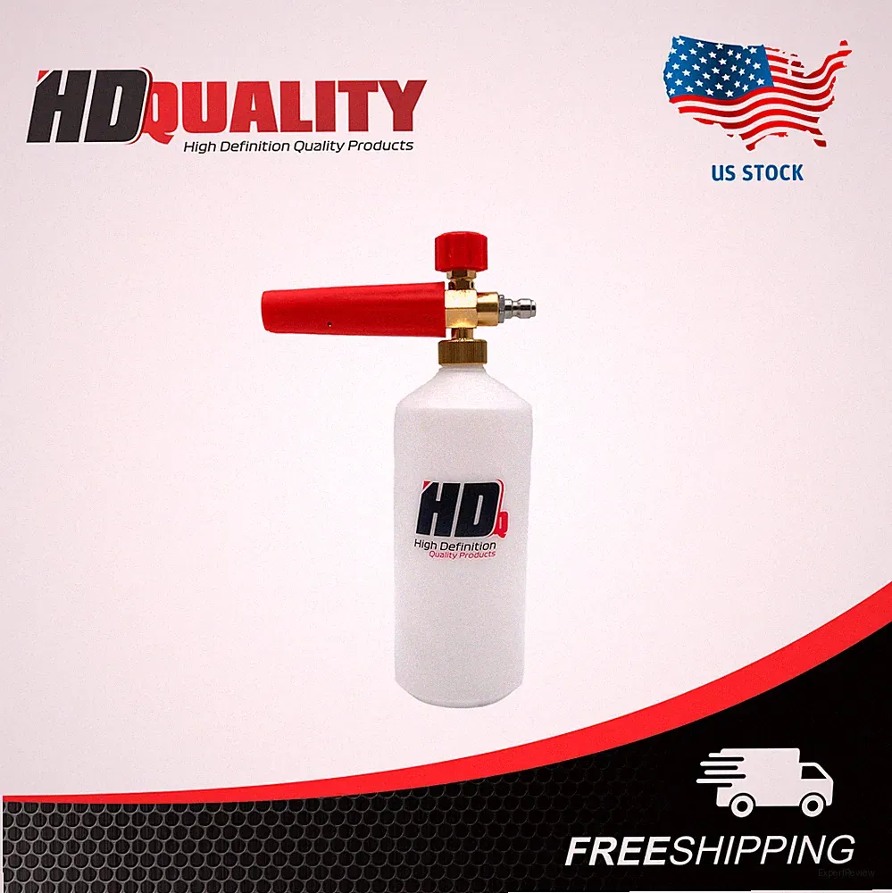HDQ Foam Gun - Snow Foam Car Washer - Foam Lance Cannon Pressure Bottle