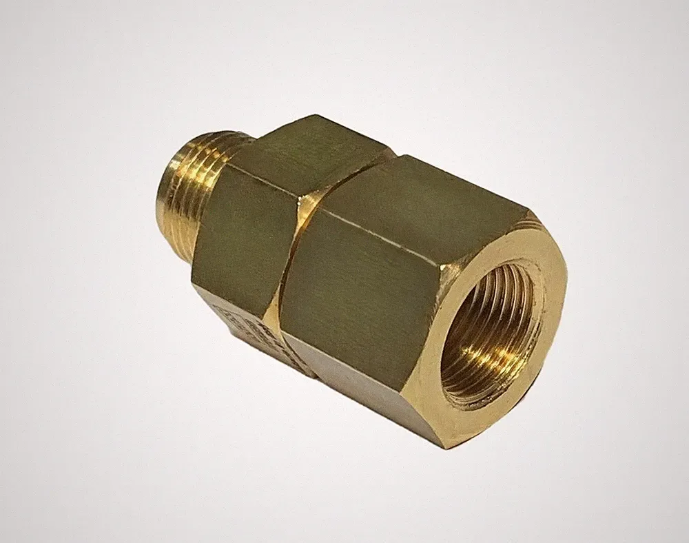 Heavy Duty Brass 3/8 BSP Size Pressure Washer Live Hose Swivel Coupler 5075 PSI