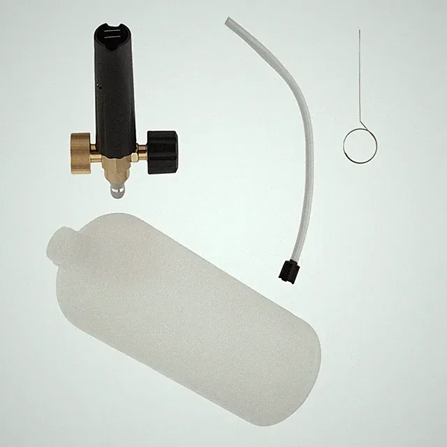 Heavy Duty Car Wash Cannon for Pressure Washer 1000PSI+ 1L Brass Soap Dispenser