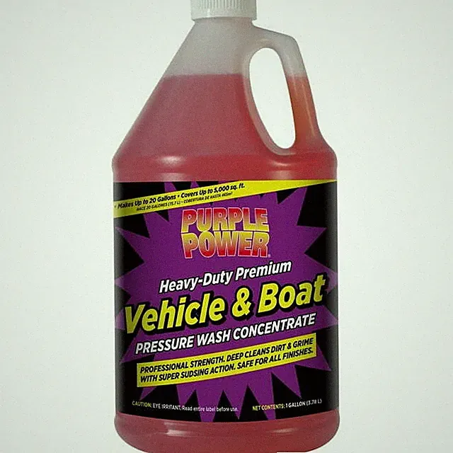 Heavy-Duty Concentrated Pressure Washer fluid for Vehicles Boats 1 Gallon New