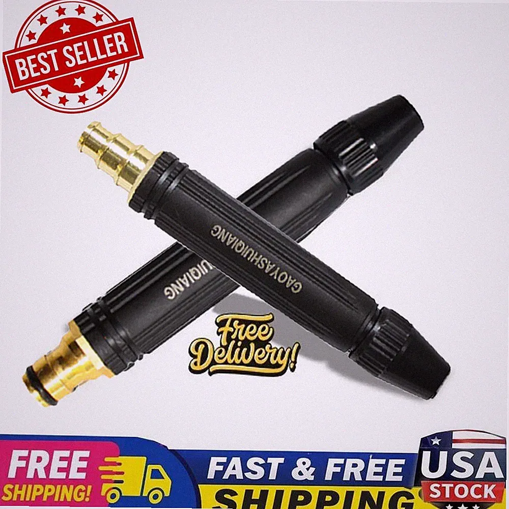 Heavy Duty Garden Hose Nozzle, High Pressure Power Washer Jet Nozzle US