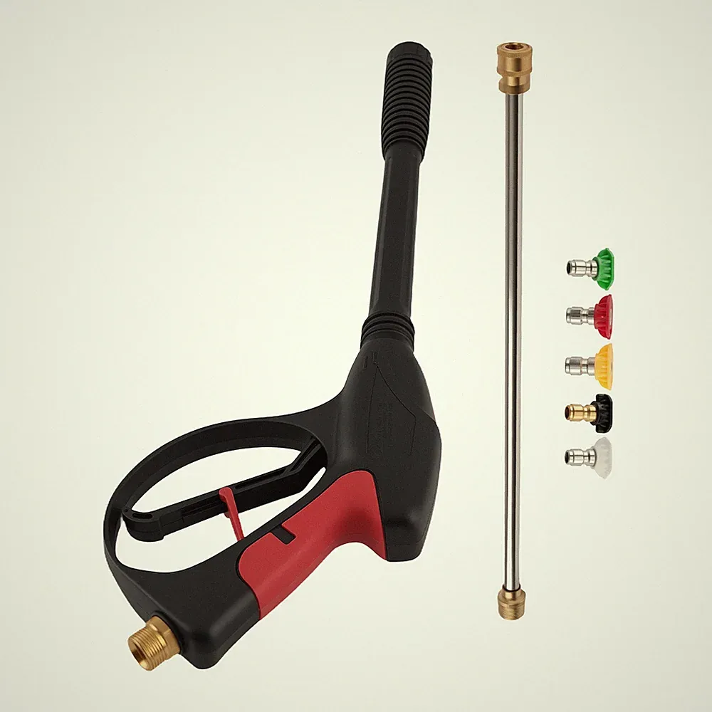 Heavy Duty M22 Pressure Washer Gun Kit 4000PSI with Extension Lance & Tips