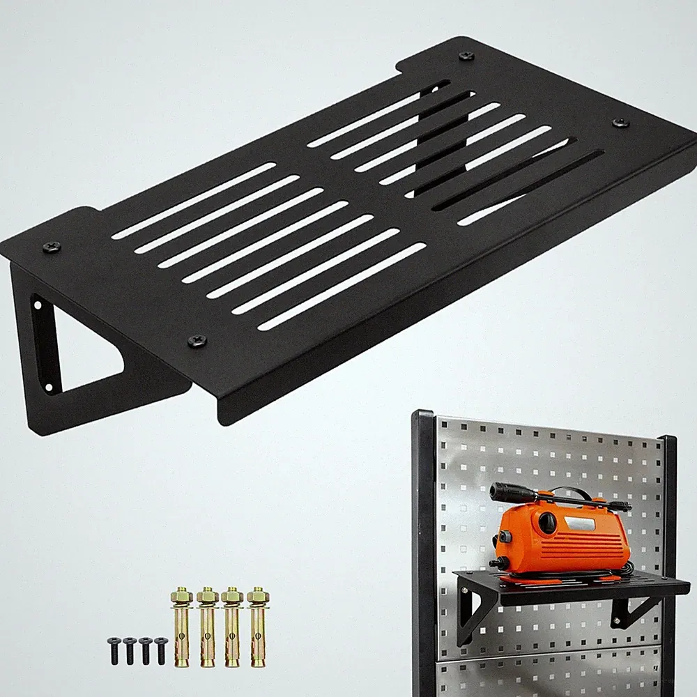 Heavy Duty Metal Pressure Washer Shelf 20" x 10", Power Washer Storage Rack,...
