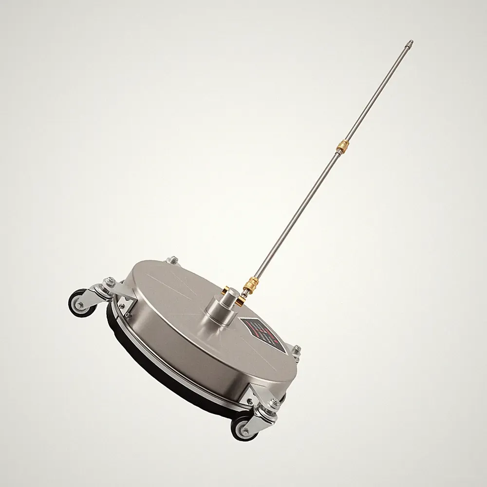 Heavy Duty Pressure Washer Surface Cleaner 4000 PSI 4 Wheels Stainless Steel