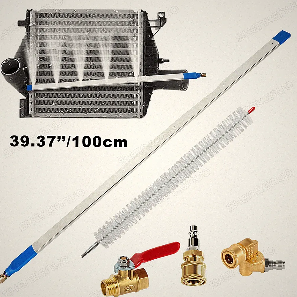 Heavy Duty Stainless Steel Radiator Cleaning Wand For Cars Trucks And RVs 100cm