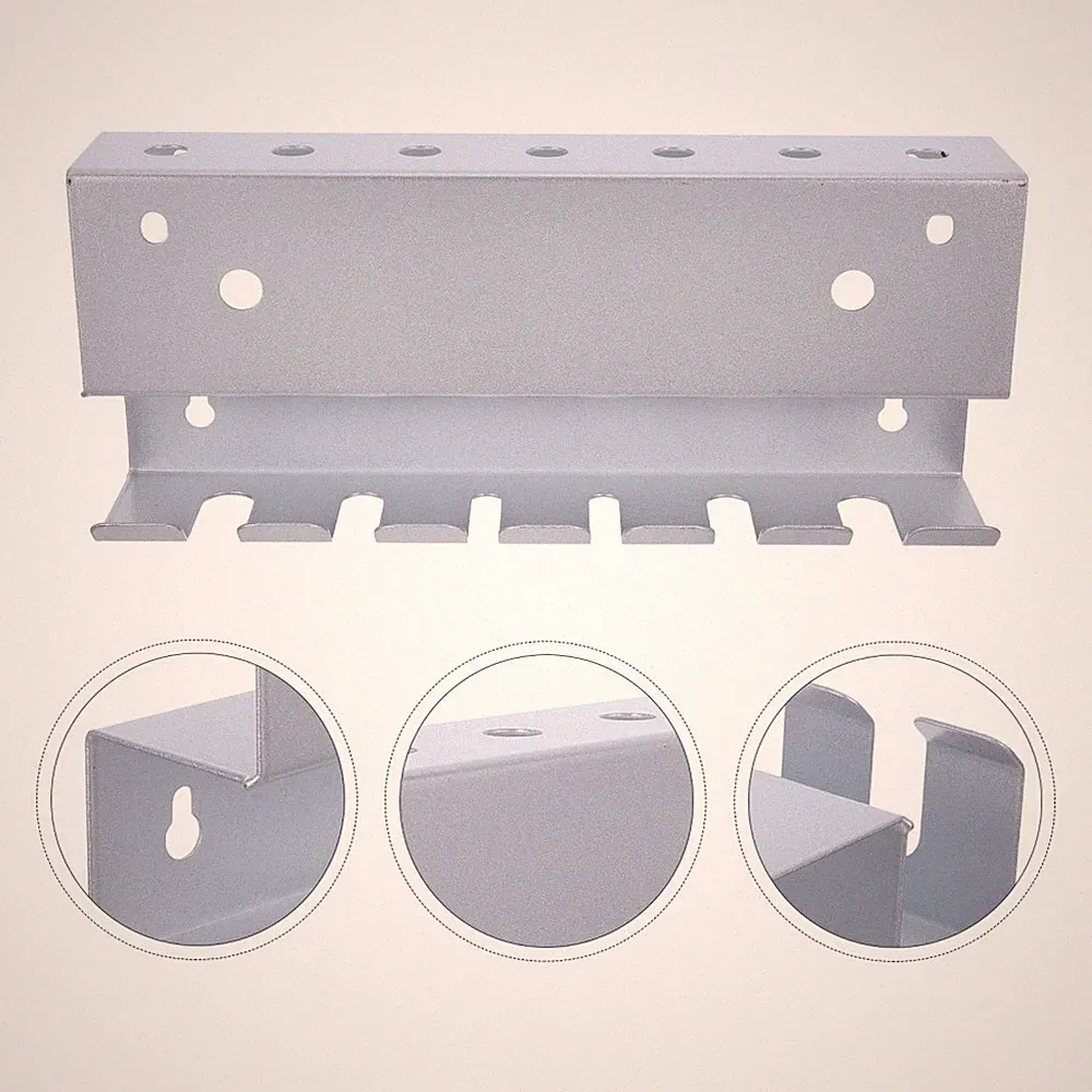 Heavy Duty Wall Bracket for Power Washer Nozzle and Wand Organizer