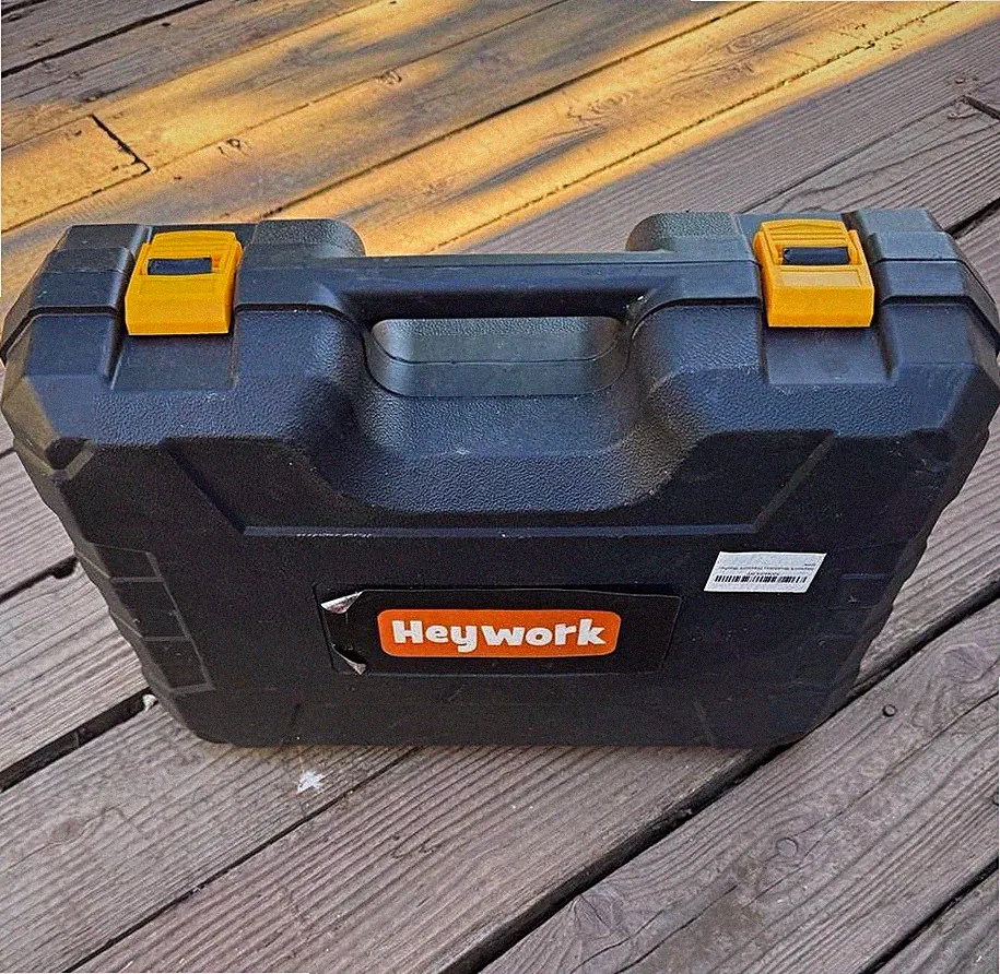 Heywork Brushless Cordless Compact Cold Water Pressure Washer Kit, Case, MPN