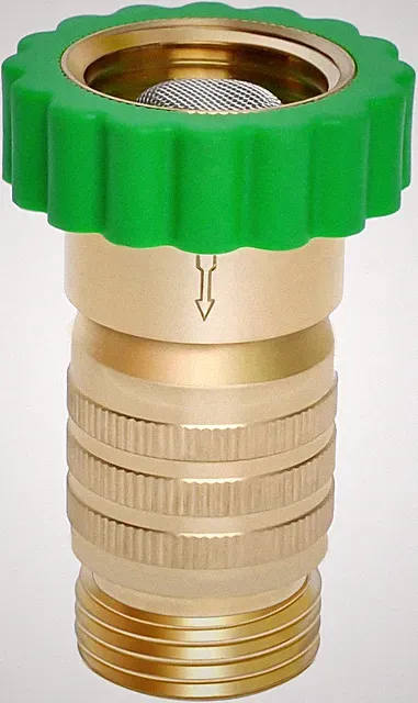 High Flow Water Pressure Regulator - Lead-Free Brass Inline Water Pressure Reduc