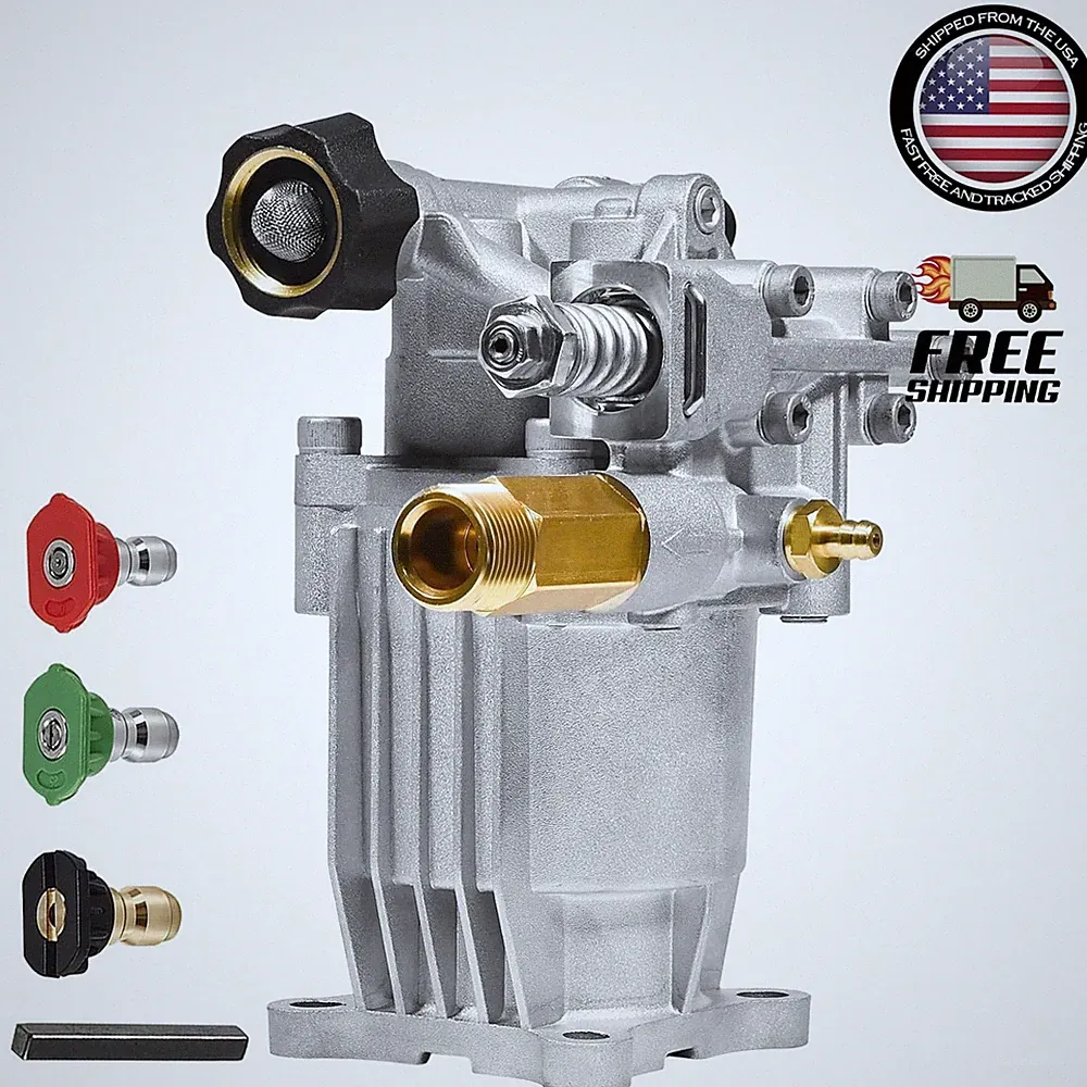 High-Performance 3300 PSI Pressure Washer Pump for Honda & Simpson Gas Washers
