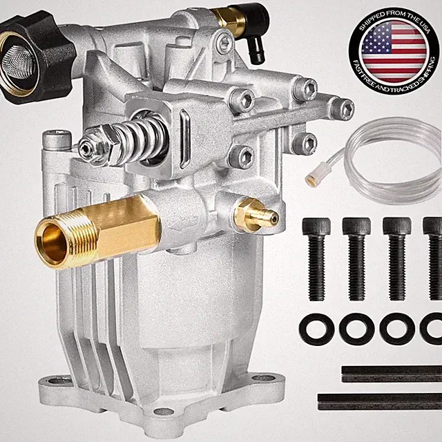 High-Performance 3400 PSI Pressure Washer Pump - Ideal for Honda, Karcher & More