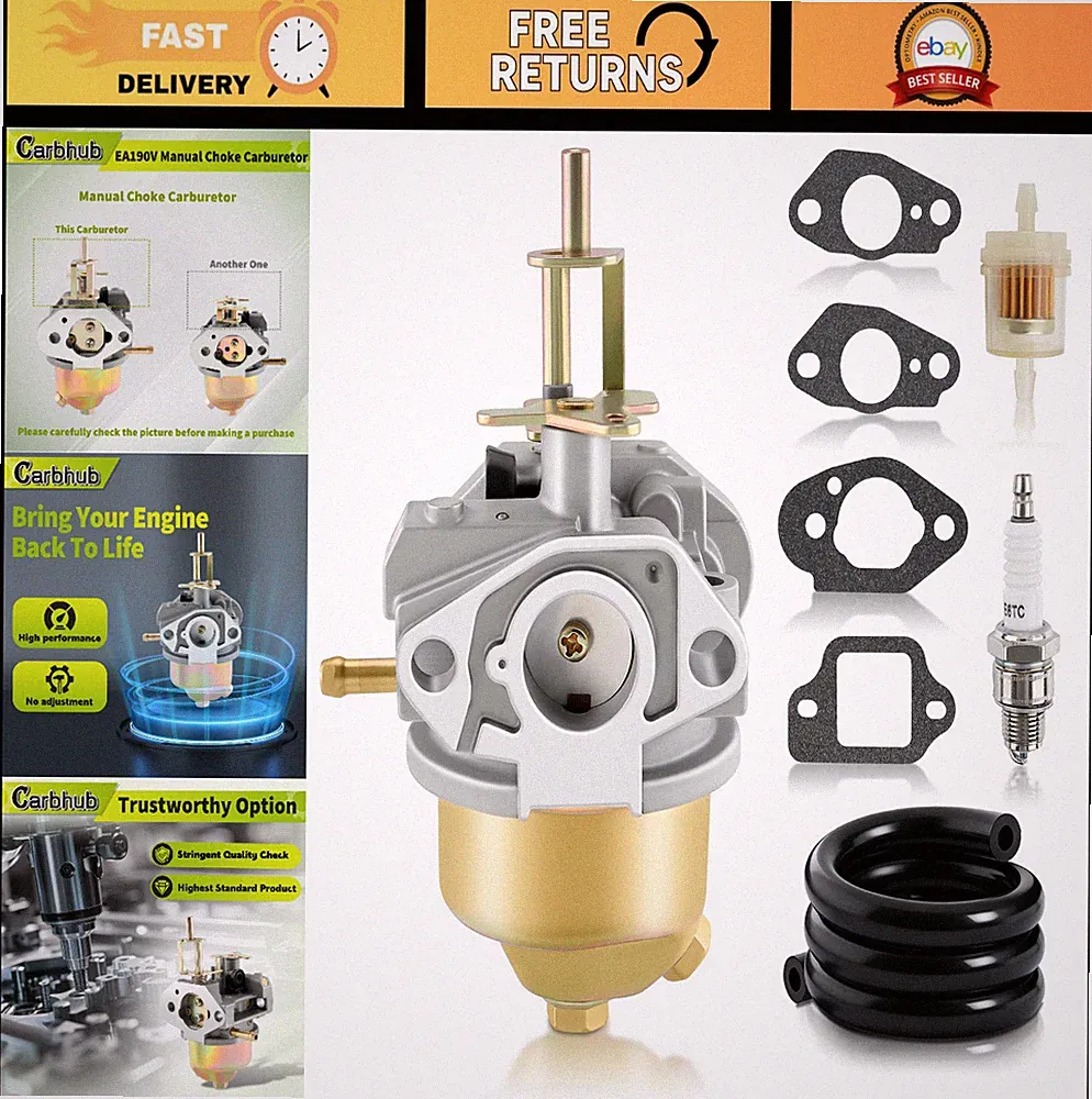 High-Performance Carburetor for Subaru EA190V EA175V Pressure Washer Parts