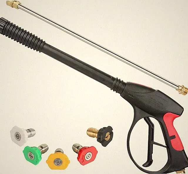 High Performance Pressure Washer Gun 4000PSI Lance 19" 5Nozzles for Excell Honda