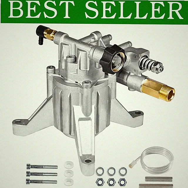 High-Performance Pressure Washer Pump, Rear Inlet/Outlet