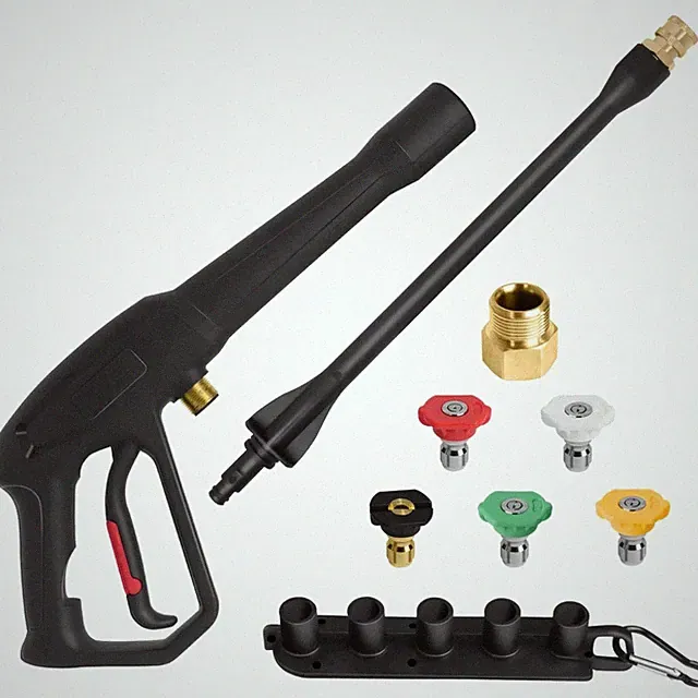 High-Performance Ryobi Pressure Washer Gun with Jet Wand & 5 Nozzles - 2000 PSI