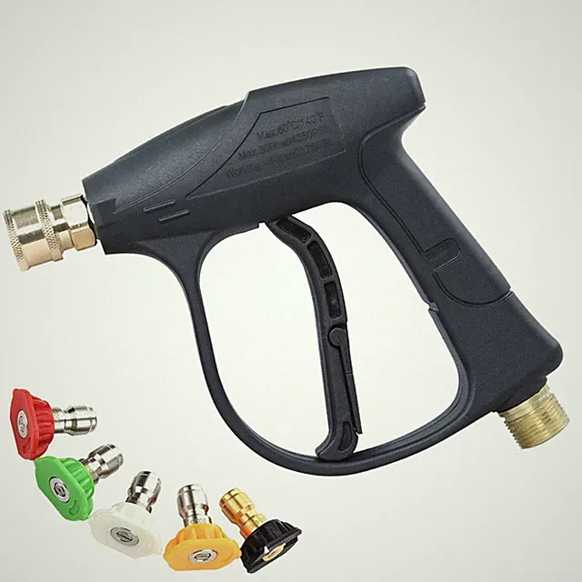 High Pressure 3000PSI Car PowerWasher Gun Spray Wand Lance Nozzleand Hose Kit