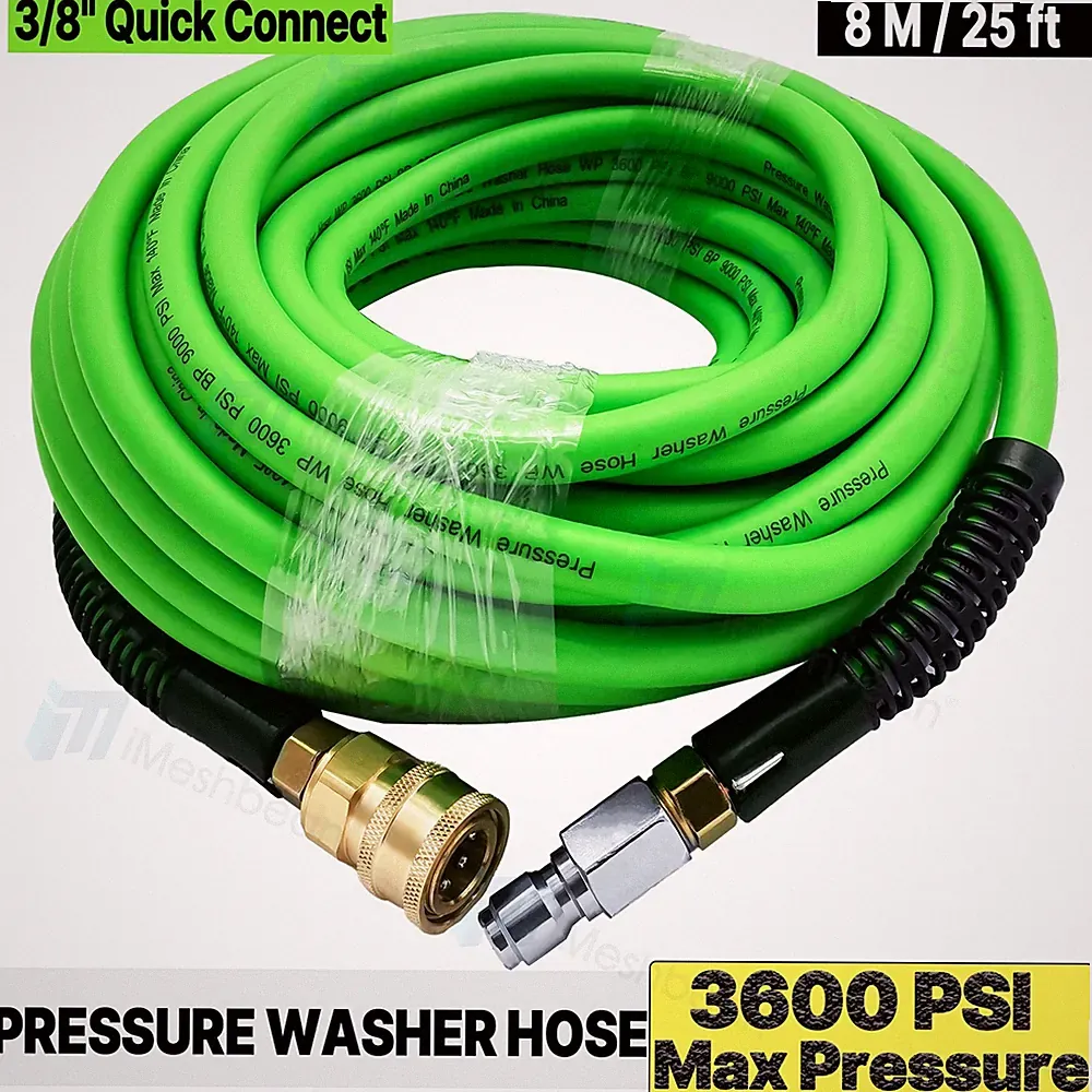 High Pressure 4000PSI Car Power Washer Gun Spray Wand Lance Nozzle Hose Kit M22