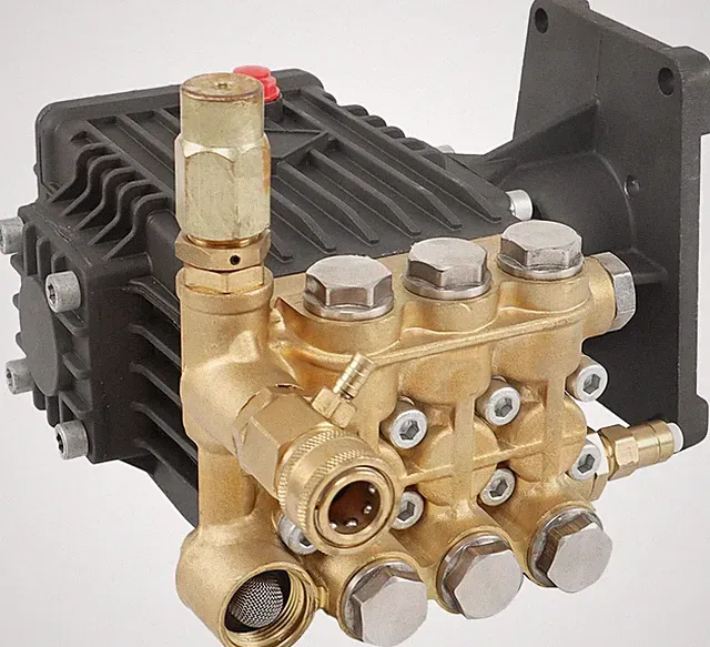 High-Pressure 4400 PSI 4 GPM Pump for Powerful Cleaning of Walls & Roads