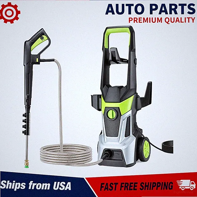 High Pressure 4800PSI Car Power Washer Gun Spray Wand Lance Nozzle and Hose Kit