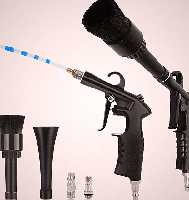 High Pressure Car Cleaning Blow Gun for Detailing, Strong Air Spray Cleaner Tool